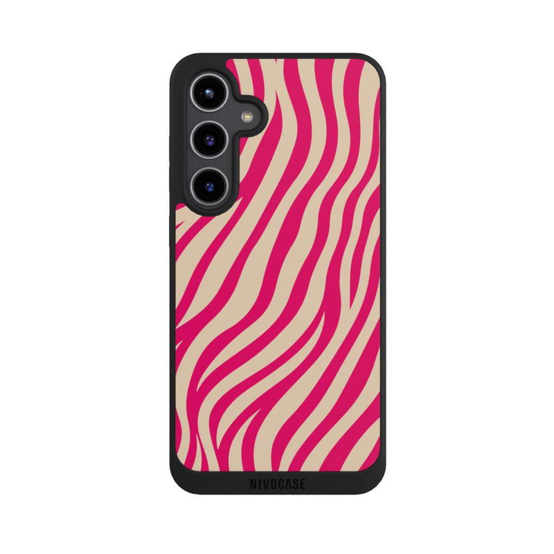 Galaxy S24 + NIVOpure Zebra Muster