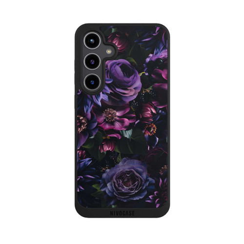 Samsung Galaxy S24+ NIVOpure Dunkle Lila Blüten 