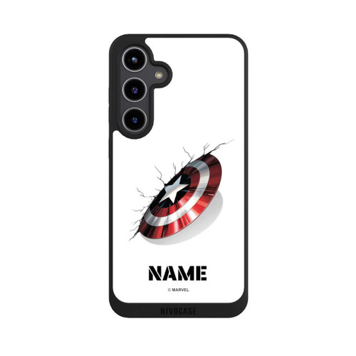 Samsung Galaxy S24+ NIVOpure Captain America Shield Personalisierbar