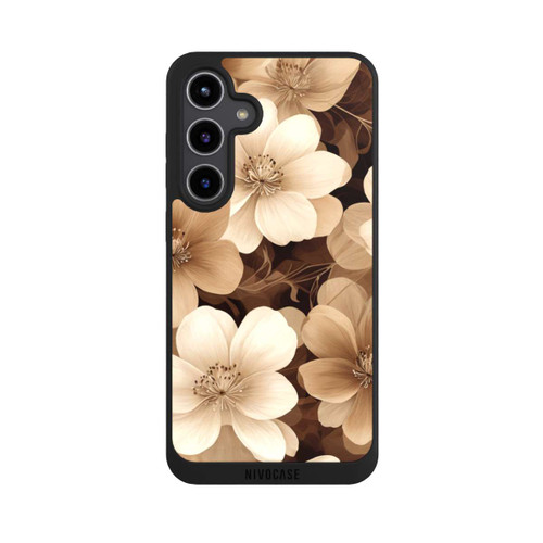 Samsung Galaxy S24+ NIVOpure Naturfarbene Negativblumen mit KI