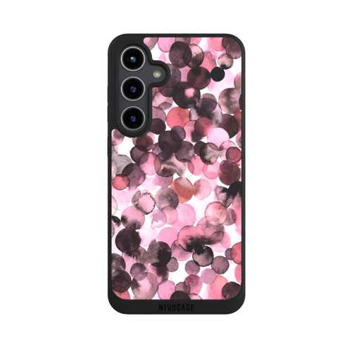 Samsung Galaxy S24+ NIVOpure Blätterzauber Pink