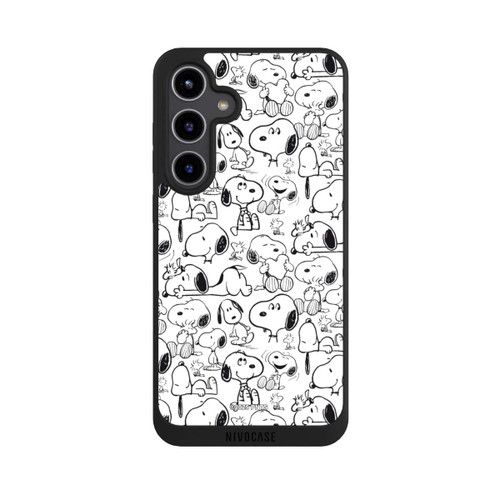 Samsung Galaxy S24+ NIVOpure Classic Snoopy Pattern White