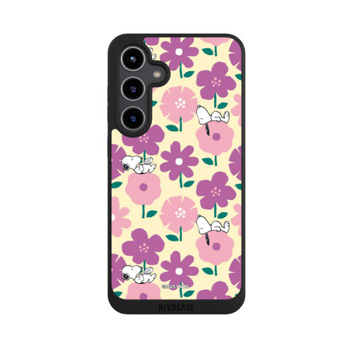 Samsung Galaxy S24+ NIVOpure Peanuts Flower Pattern Yellow