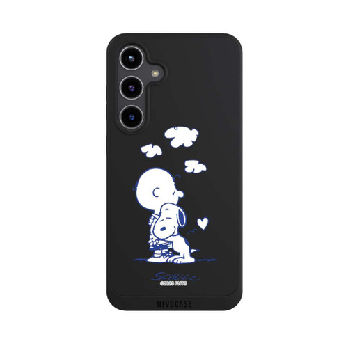 Samsung Galaxy S24+ NIVOpure Peanuts Charlie Brown Snoopy Hug Transparent