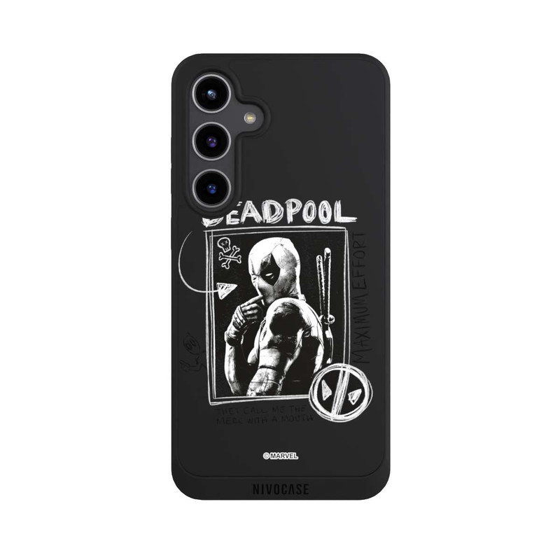 Galaxy S24 + NIVOpure Deadpool Transparent