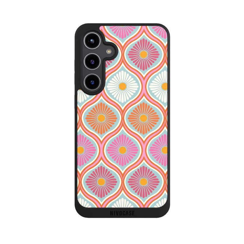 Galaxy S24 + NIVOpure Groovy 70s Retro Mod Flower Power