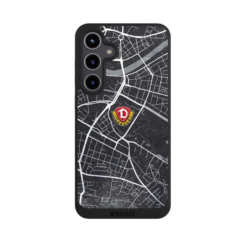 Galaxy S24 + NIVOpure Dynamo Dresden Stadtplan