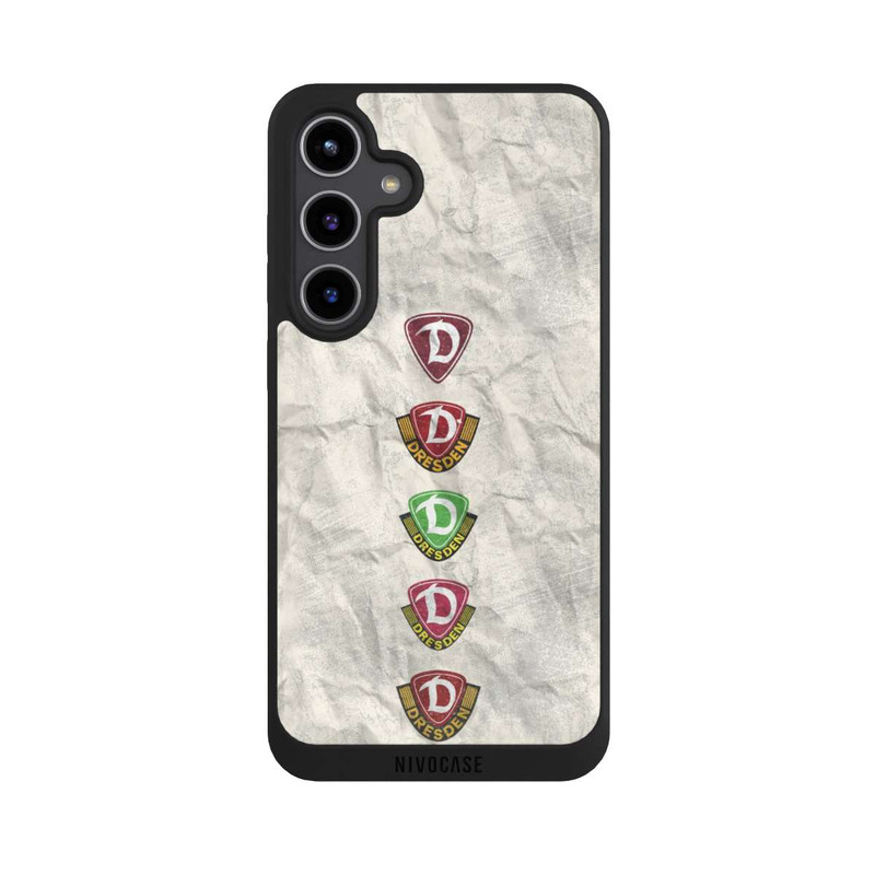 Galaxy S24 + NIVOpure Dynamo Dresden Logo Historie