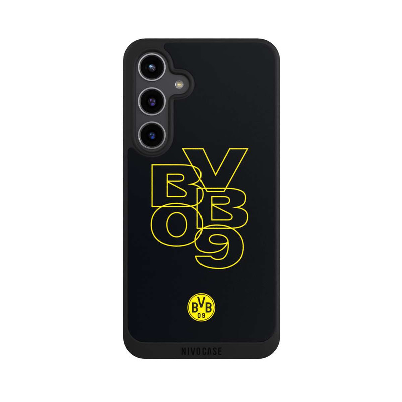 Galaxy S24 + NIVOpure BVB09 Yellow Black