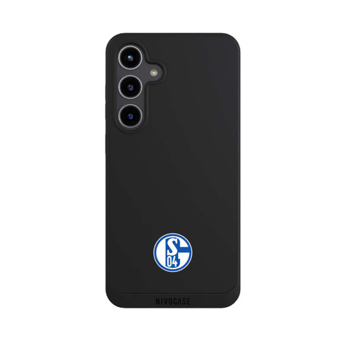 Samsung Galaxy S24+ NIVOpure FC Schalke 04 Logo Klein Transparent