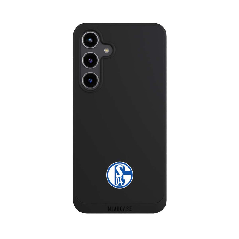 Galaxy S24 + NIVOpure FC Schalke 04 Logo Klein Transparent
