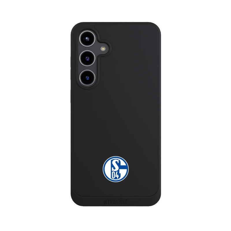 Galaxy S24 + NIVOpure FC Schalke 04 Logo Klein Transparent