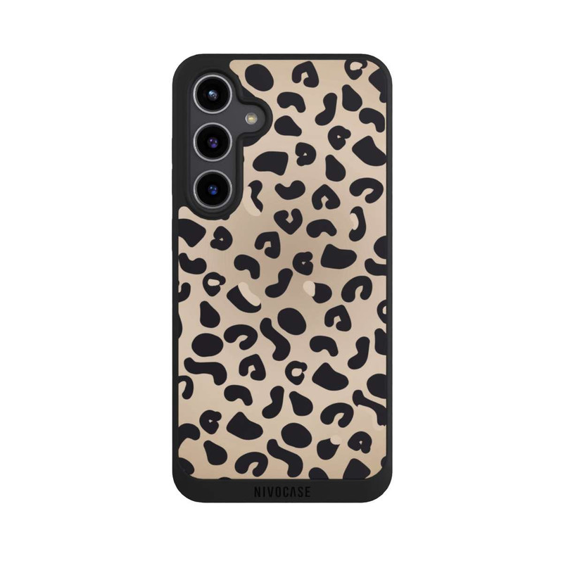 Galaxy S24 + NIVOpure  Gepardenmuster hellbraun