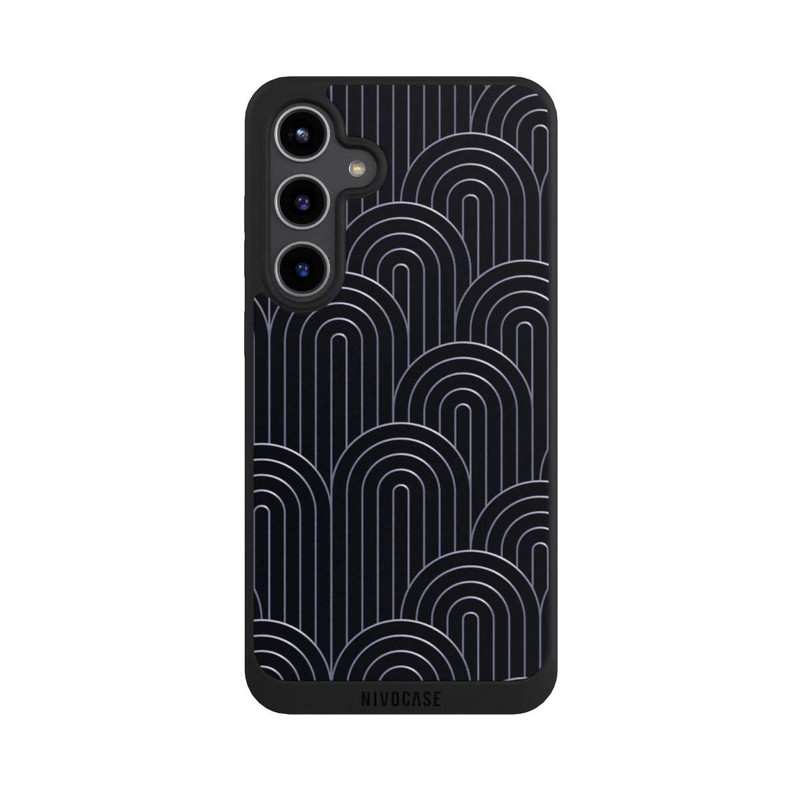 Galaxy S24 + NIVOpure Art Deco Silber