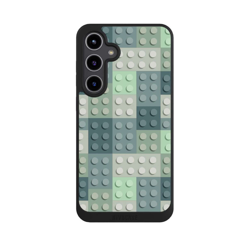 Galaxy S24 + NIVOpure Modèle de blocs verts