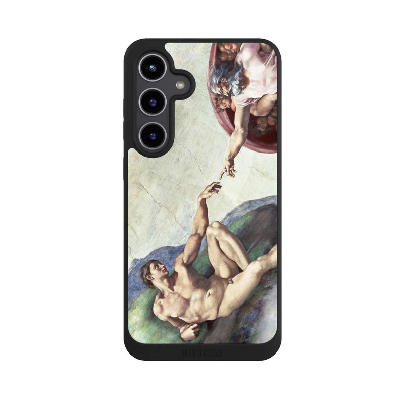 Galaxy S24 + NIVOpure Michelangelo Buonarroti Création d'Adam