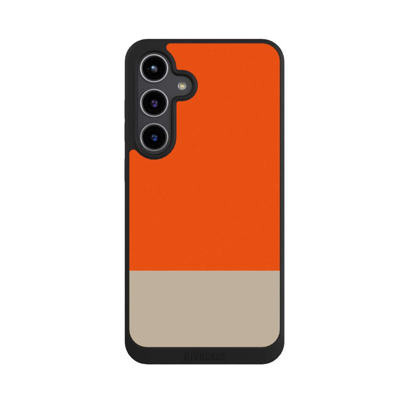 Galaxy S24 + NIVOpure Orange Beige Farbkombi
