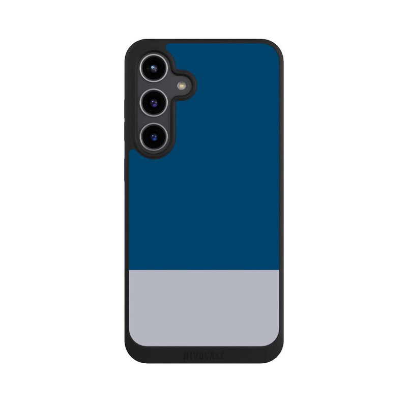 Galaxy S24 + NIVOpure Dark Blue and Grey Color Combination
