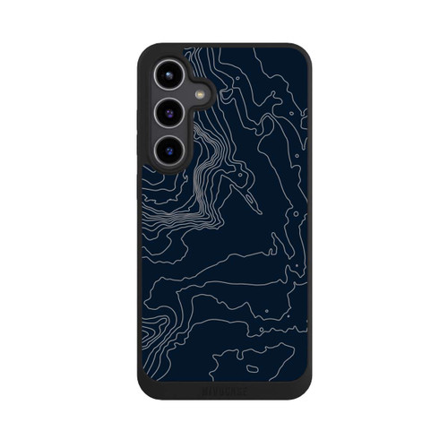 Samsung Galaxy S24+ NIVOpure Berg Höhenlinien Dunkel
