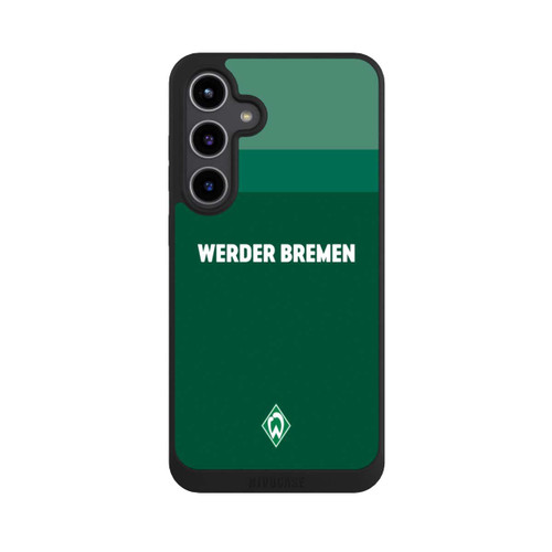 Samsung Galaxy S24+ NIVOpure Werder Bremen Schriftzug Raute
