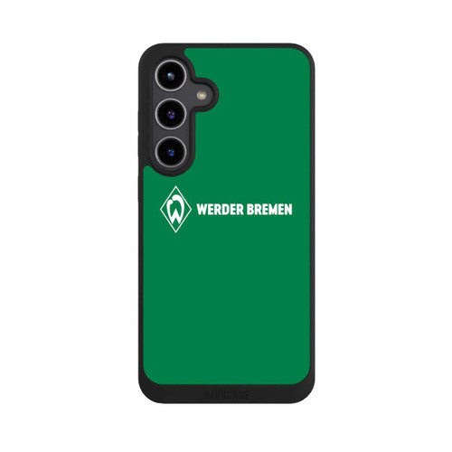Samsung Galaxy S24+ NIVOpure Werder Bremen Schriftzug Raute Grün