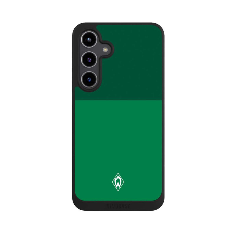 Galaxy S24 + NIVOpure Werder Bremen Grün auf Grün