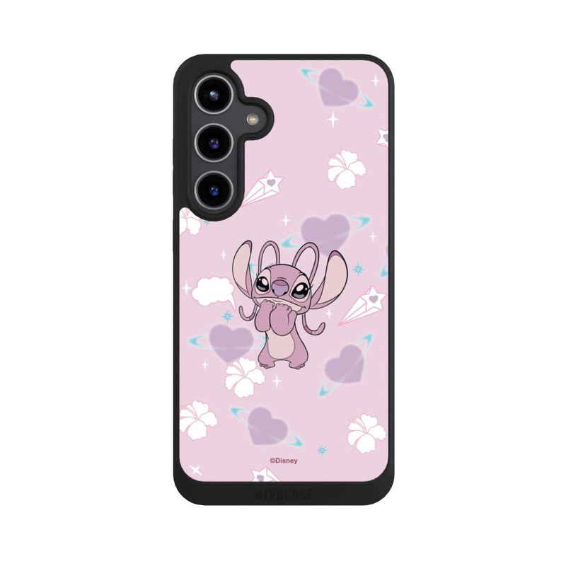 Galaxy S24 + NIVOpure Disney Classics Lilo & Stitch Angel Cute Pink