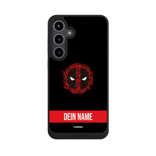 Samsung Galaxy S24+ NIVOpure Deadpool Logo Personalisierbar