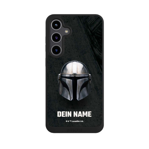 Samsung Galaxy S24+ NIVOpure Star Wars Mandalorian Black Helmet customisable