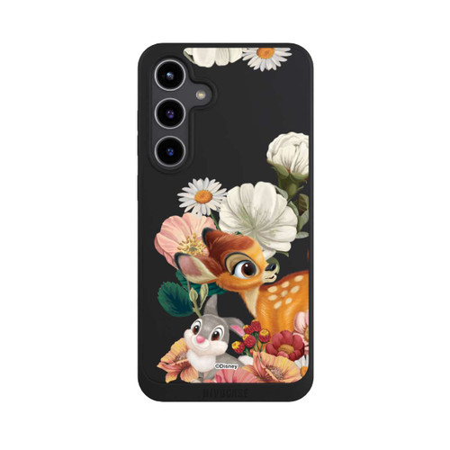 Samsung Galaxy S24+ NIVOpure Bambi und Klopfer Blumen Transparent
