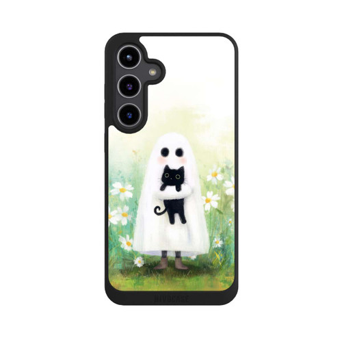 Samsung Galaxy S24+ NIVOpure Geist und Katze Halloween mit KI