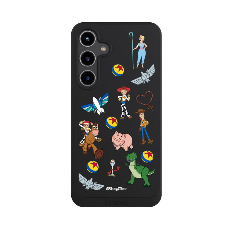 Galaxy S24 + NIVOpure Toy Story 5 Hero Toys Pattern Transparent