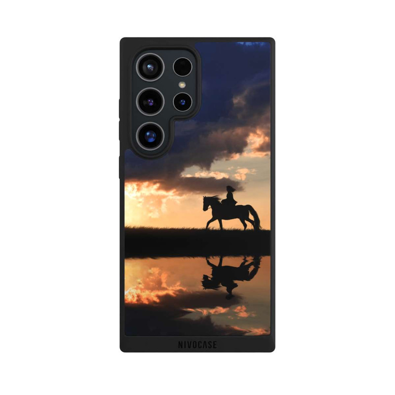 Galaxy S24 Ultra NIVOpure Ausritt im Sonnenuntergang