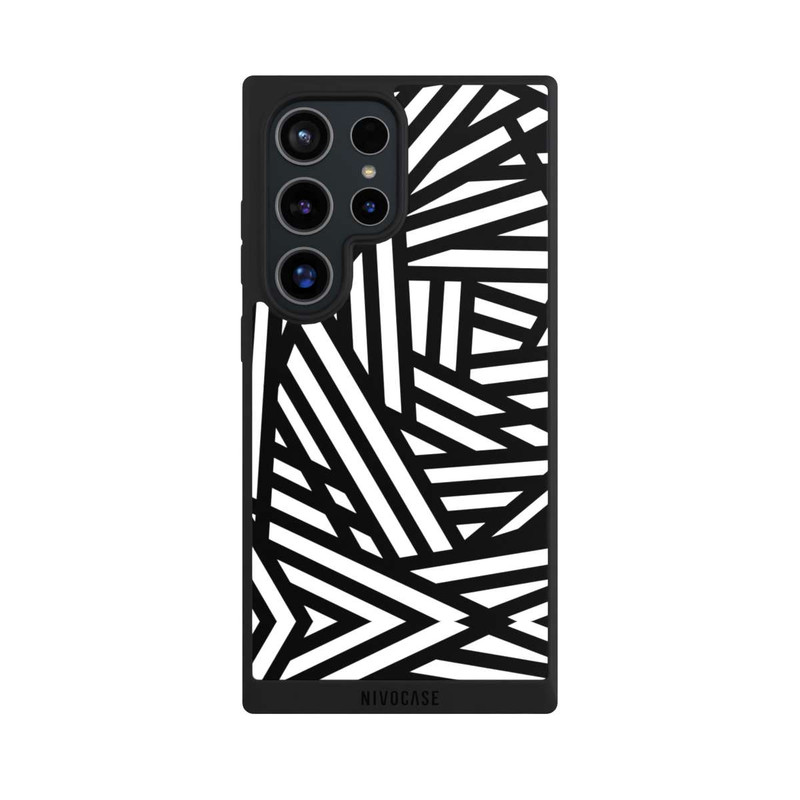 Galaxy S24 Ultra NIVOpure Einfach schwarz und weiß1