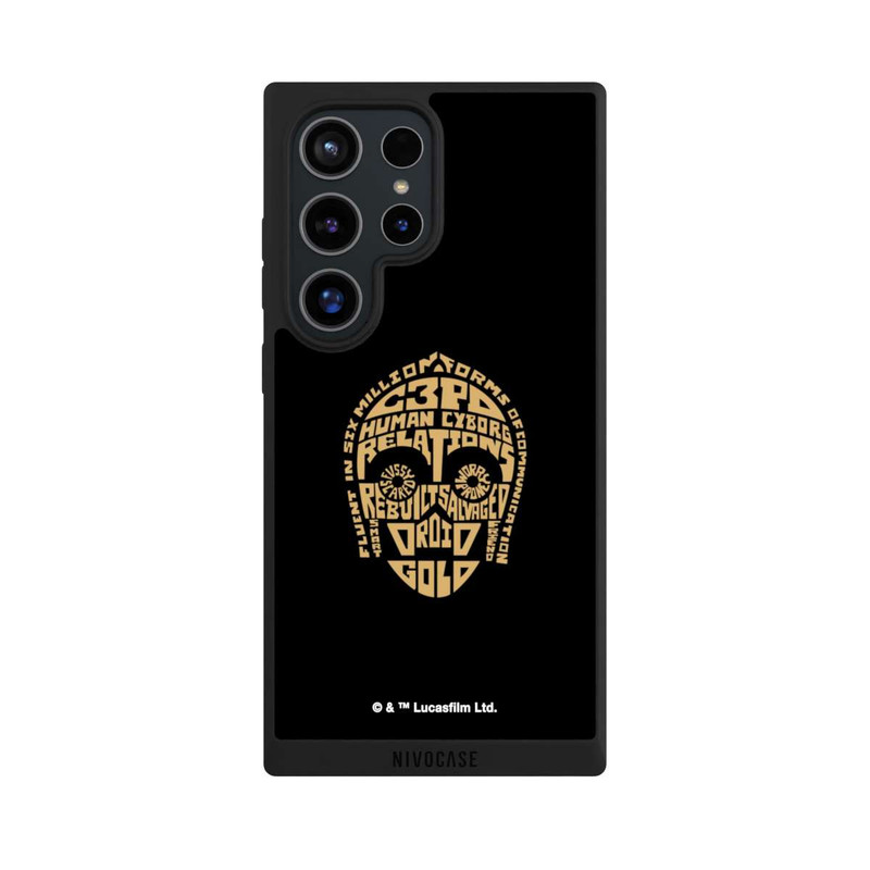 Galaxy S24 Ultra NIVOpure C3PO Typo Grafisch
