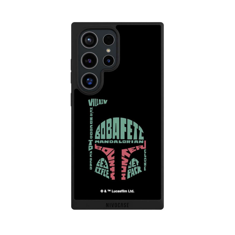 Galaxy S24 Ultra NIVOpure Boba Fett Typo Grafisch
