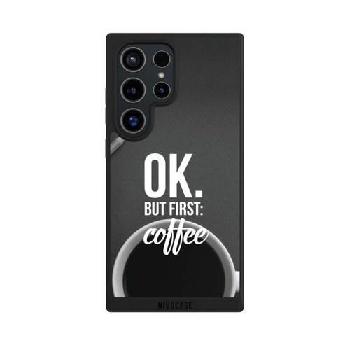 Samsung Galaxy S24 Ultra NIVOpure OK.But first:Coffee