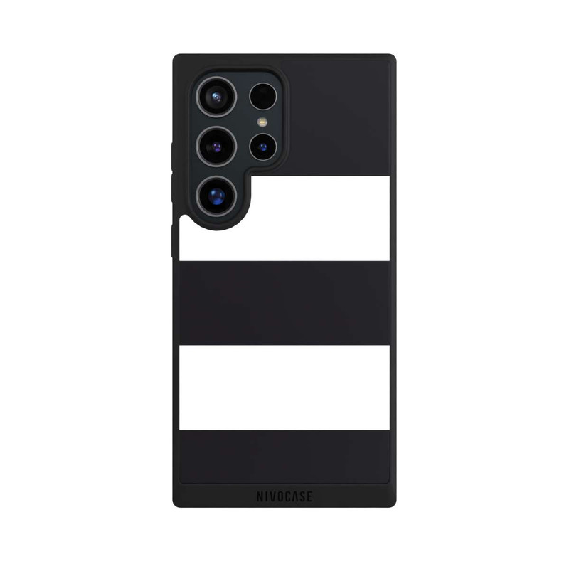 Galaxy S24 Ultra NIVOpure Stripes - Black & White