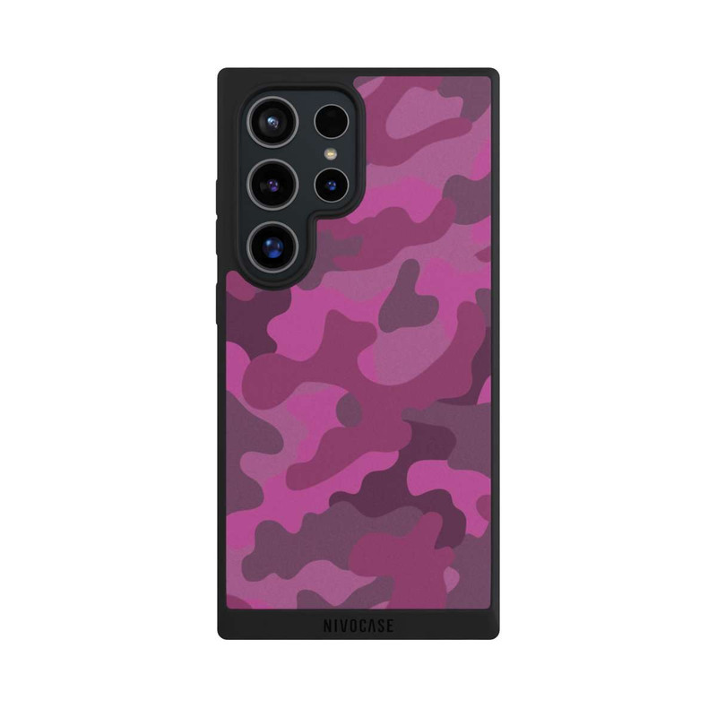 Galaxy S24 Ultra NIVOpure Pink Denim Camo
