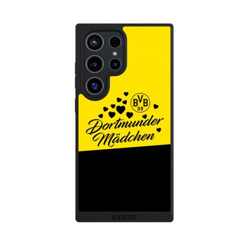 Samsung Galaxy S24 Ultra NIVOpure BVB Dortmunder Mädel Herzen