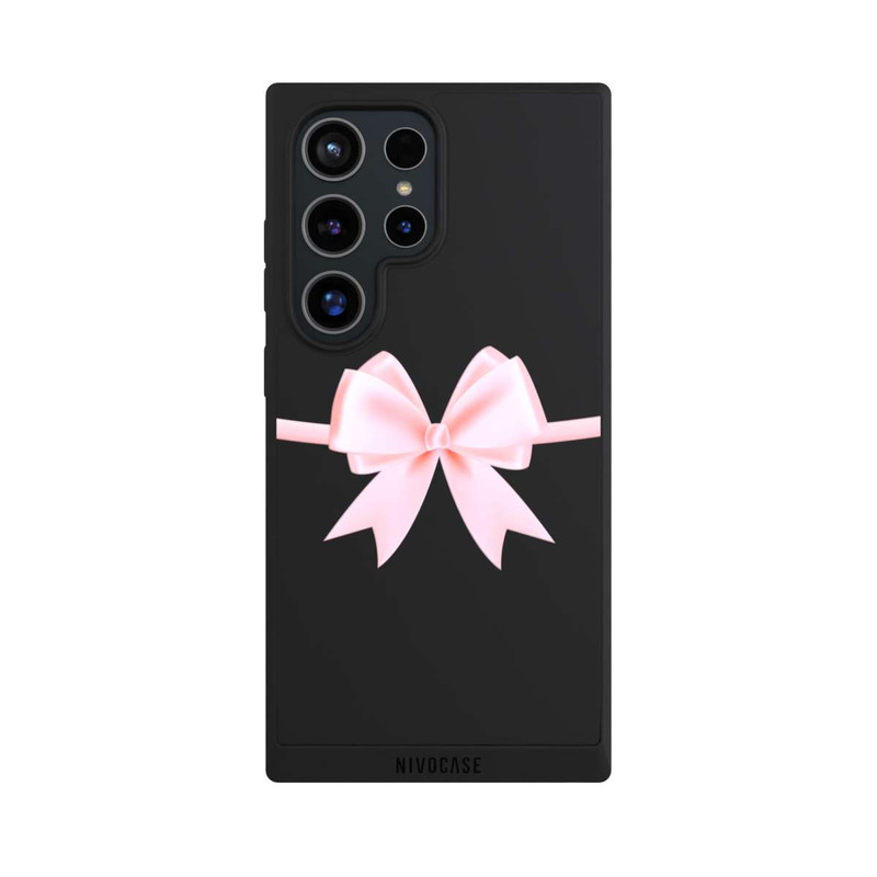 Galaxy S24 Ultra NIVOpure Rosa Schleife ohne Hintergrund