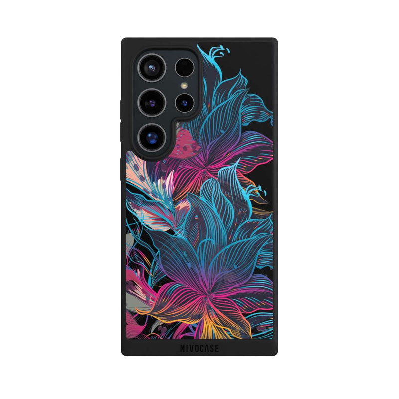 Galaxy S24 Ultra NIVOpure Le pouvoir des fleurs néon