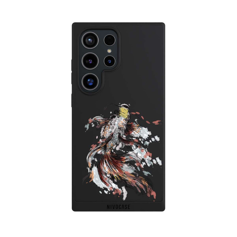Galaxy S24 Ultra NIVOpure Koi (Watercolor) transparent