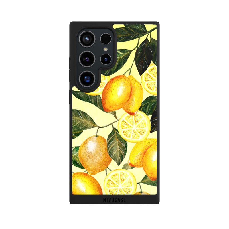 Galaxy S24 Ultra NIVOpure Yellow Summer with Lemons