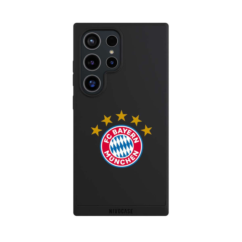 Galaxy S24 Ultra NIVOpure Logo FCB avec Étoiles - sans Fond