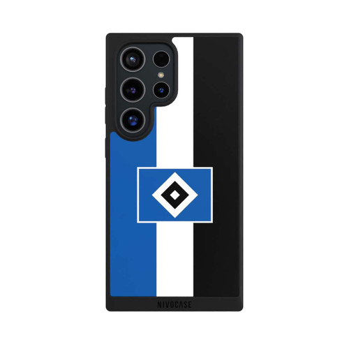 Samsung Galaxy S24 Ultra NIVOpure HSV Streifen - Blau-Weiß-Schwarz