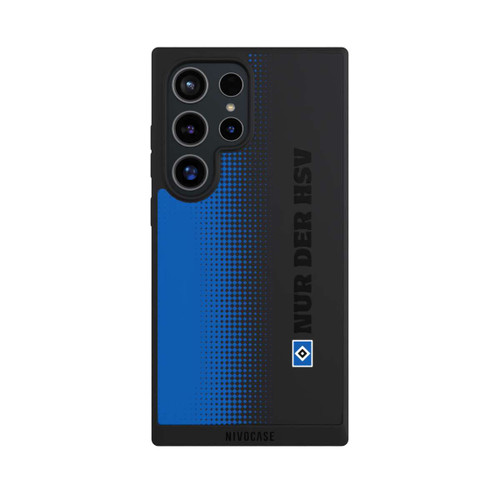 Samsung Galaxy S24 Ultra NIVOpure Nur der HSV - Rautenraster Blau - ohne Hintergrund