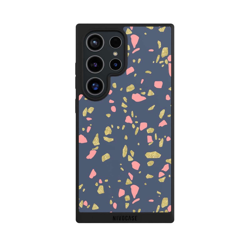 Galaxy S24 Ultra NIVOpure Terazzo Gold-Optik