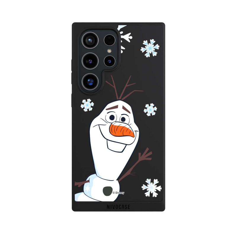 Galaxy S24 Ultra NIVOpure Disney Eiskönigin Olaf waving closeup