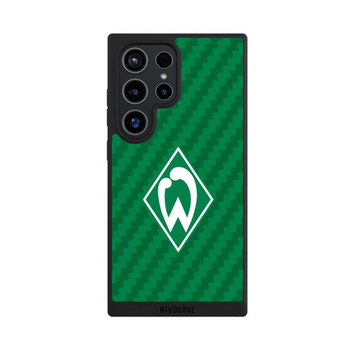 Samsung Galaxy S24 Ultra NIVOpure Carbonlook - Werder Bremen